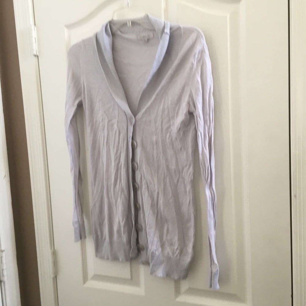 FINAL MARKDOWN Downeast lightweight shawl style cardigan medium